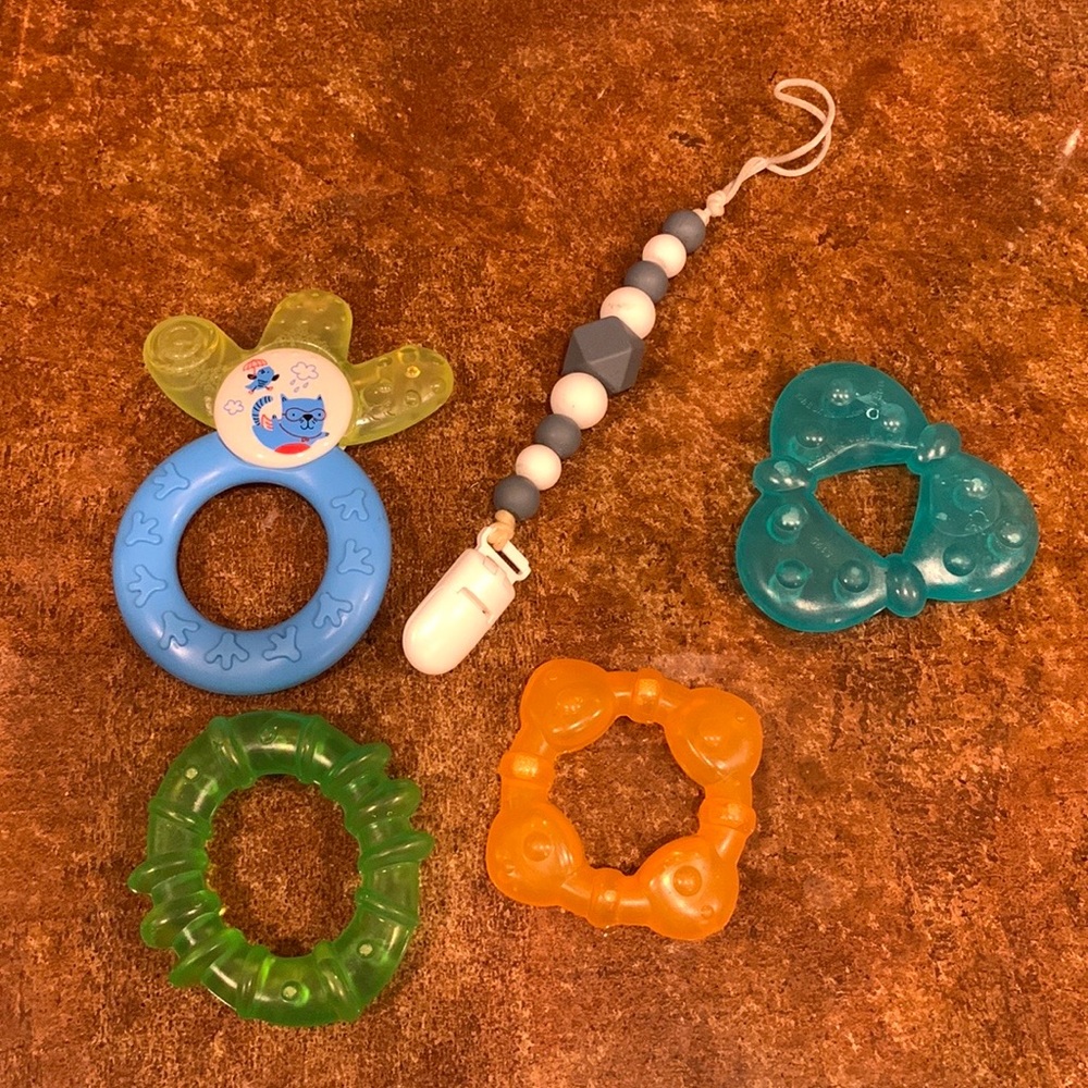 Baby teethers (freezer safe)